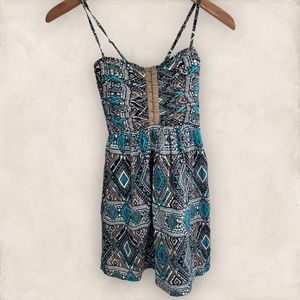 Billabong XS spaghetti strap dress EUC